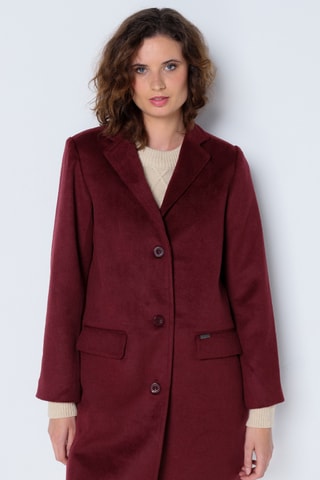 Cappotto in lana - Rosso