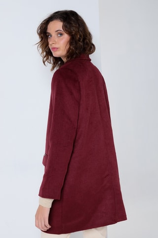 Cappotto in lana - Rosso
