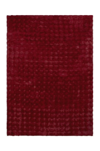 Tapis Bubble - Rouge