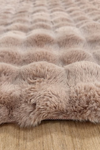 Tapis Bubble - Rose