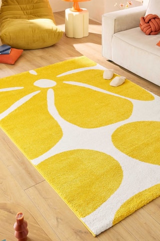 Tapete Groovy - Amarelo