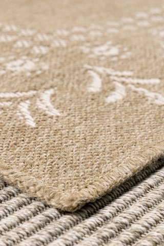 Tapis Nature - Beige et blanc