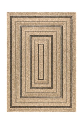 Tapis Nature - Beige et noir