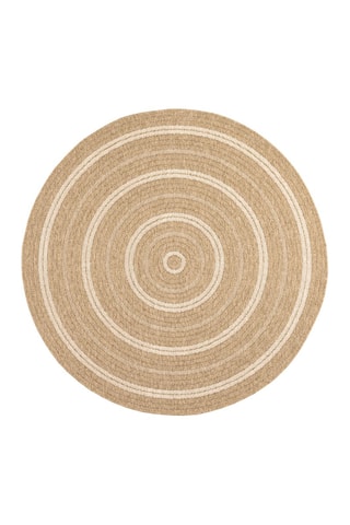 Tapis Nature - Beige et blanc
