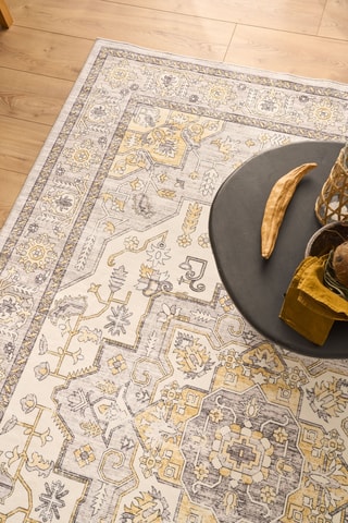 Tapis Ottoman - Jaune
