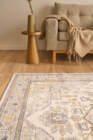 Tapis Ottoman - Jaune