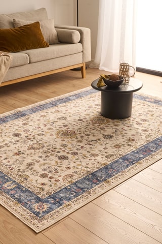 Tapis Ottoman - Bleu marine