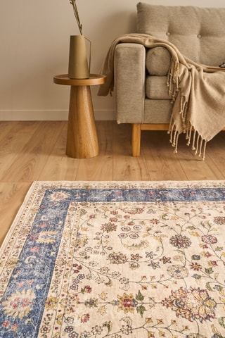 Tapis Ottoman - Bleu marine