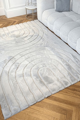 Tapis Alaska - Gris clair
