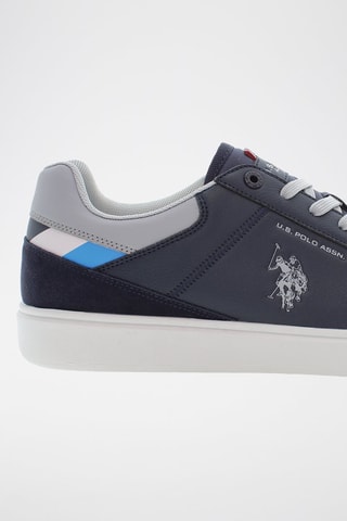 Zapatillas de piel Rokko - Azul