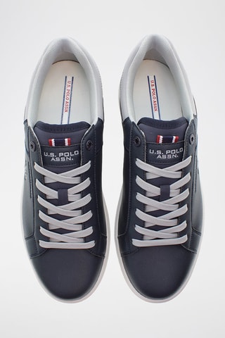 Zapatillas de piel Rokko - Azul