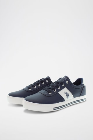 Zapatillas Bob - Blanco y azul