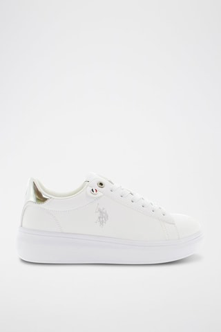 Zapatillas Cody - Blanco y plateado