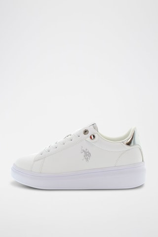 Zapatillas Cody - Blanco y plateado