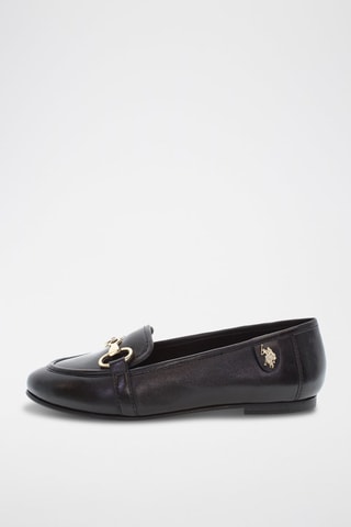 Mocasines de piel Chery - Negro