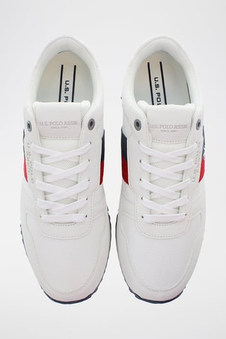 Zapatillas Xirio - Blanco y rojo