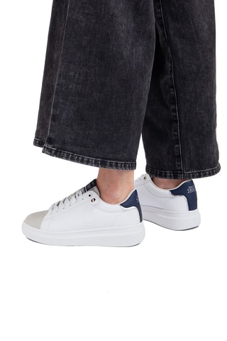 Zapatillas Cody - Blanco y beige