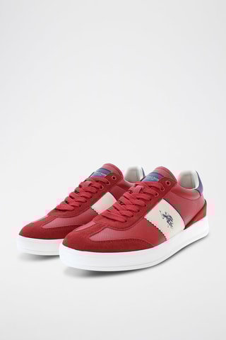Zapatillas Campy - Blanco y rojo