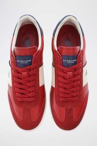 Zapatillas Campy - Blanco y rojo