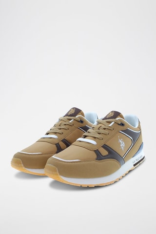 Zapatillas Tabry - Azul y marrón