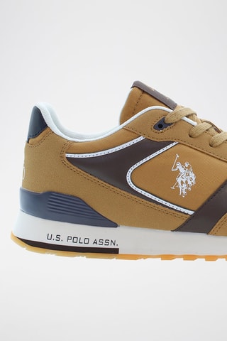 Zapatillas Tabry - Azul y marrón