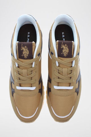 Zapatillas Tabry - Azul y marrón