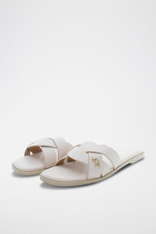 Sandalias de piel Betsy - Blanco