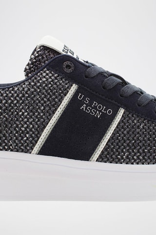 Zapatillas Caius - Blanco y negro