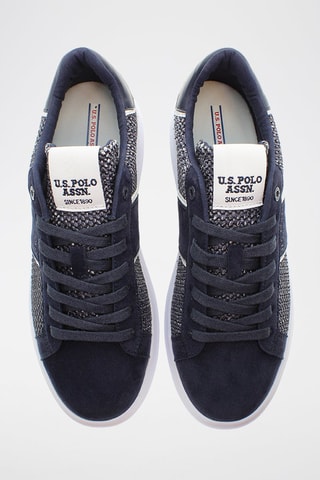 Zapatillas Caius - Blanco y negro