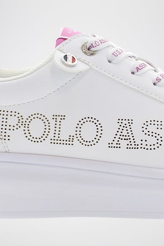 Zapatillas - Blanco, rosa y gris