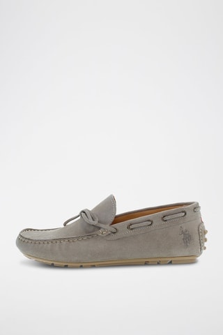Mocasines de nobuk Pablo - Gris