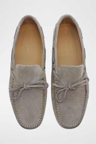 Mocasines de nobuk Pablo - Gris