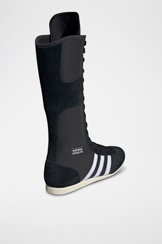 Bottes en cuir Japan - Noir et blanc