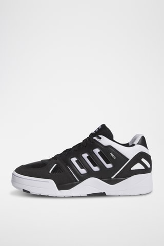 Baskets en nubuck Midcity - Noir et blanc