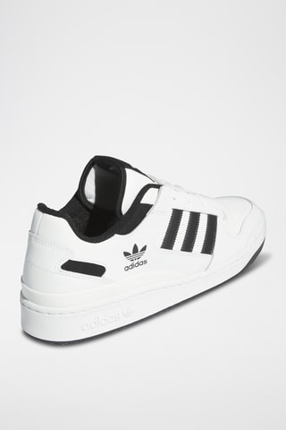 Baskets en cuir Forum - Blanc et noir