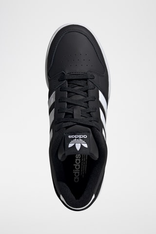 Baskets en cuir Team Court - Noir et blanc