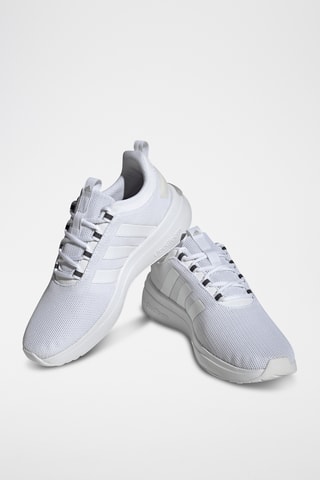 Baskets Racer - Blanc et noir