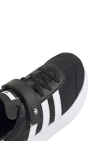 Baskets en cuir Country XLG - Noir et blanc