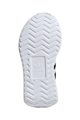 Baskets en cuir Country XLG - Noir et blanc