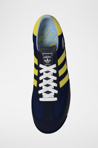 Baskets en cuir - Bleu nuit