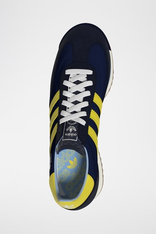 Baskets en cuir - Bleu nuit