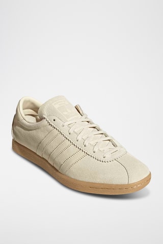 Baskets en nubuck Tabac - Ecru