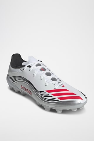 Chaussures de football Messi - Blanc et argenté