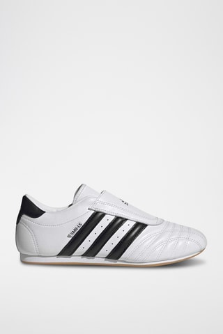 Chaussures de taekwondo en cuir - Blanc