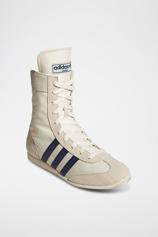 Chaussures de boxe en nubuck Japan H - Ecru