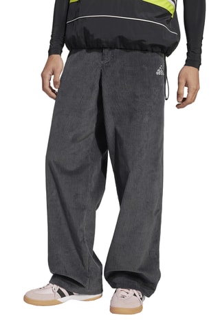 Pantalon loose en velours Cord - Gris foncé