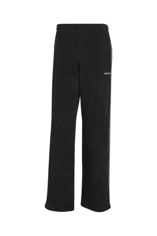 Pantalon regular en velours - Noir