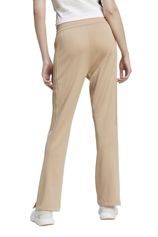 Pantalon slim taille haute - Marron clair