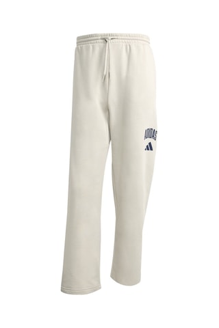 Pantalon regular Collegiate - Ecru
