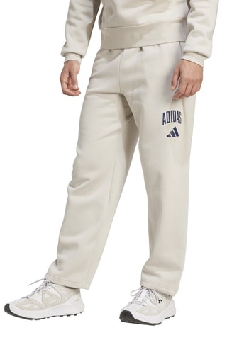 Pantalon regular Collegiate - Ecru